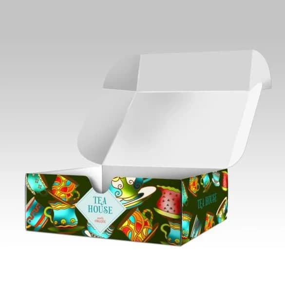 Printed Foil Roll End Tuck Boxes