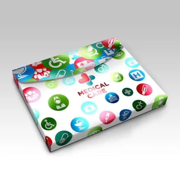 Printed Foil Sales Presentation Boxes