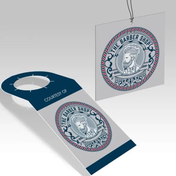 Suede Hang Tags