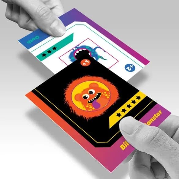 Suede Trading Cards