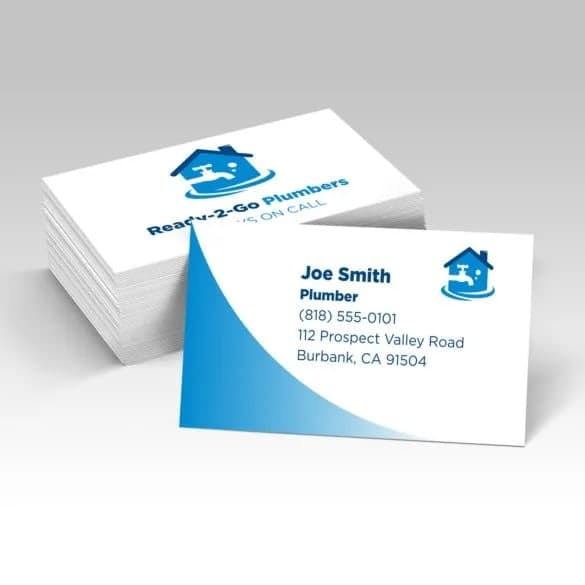 Waterproof Synthetic Business Cards