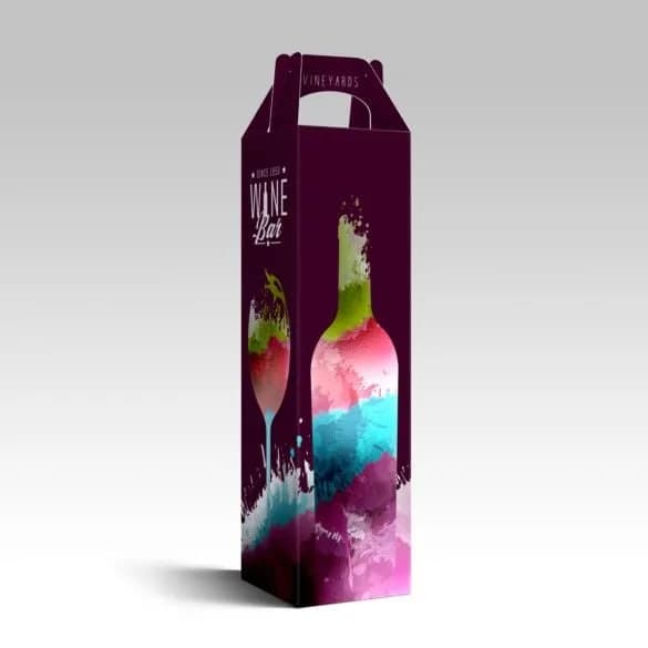 Printed Foil Wine Boxes