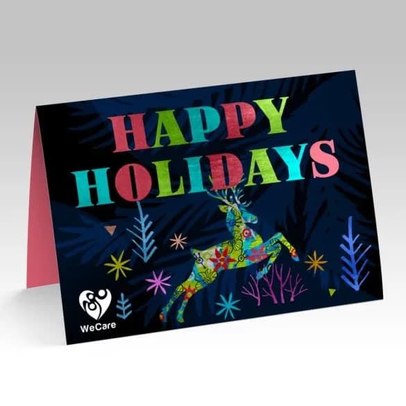 Printed Foil Greeting Cards